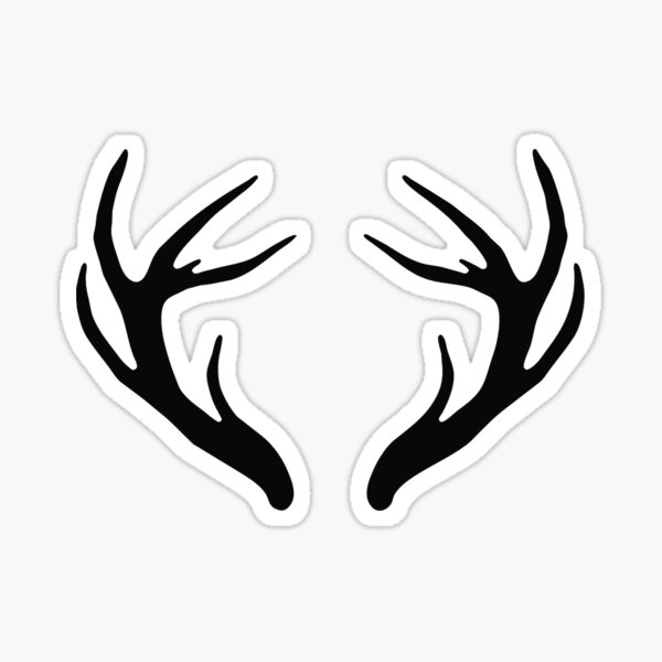 Antlers Sticker