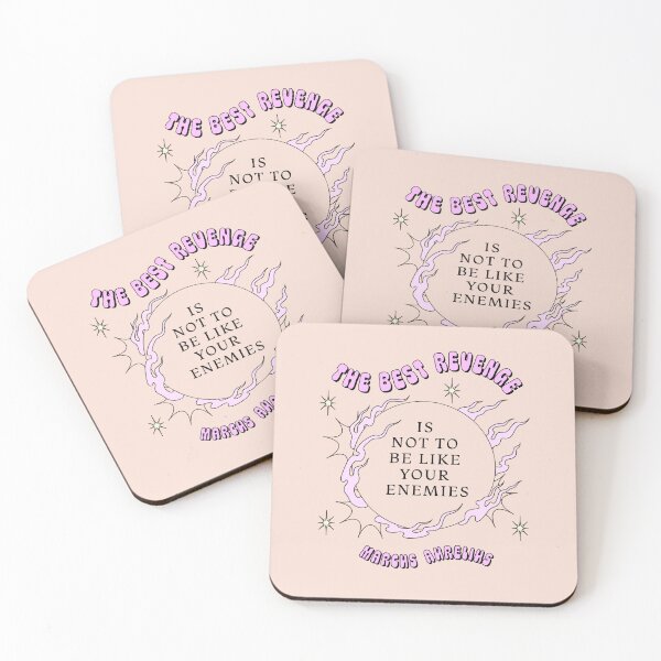 Item preview, The Best Revenge Is Not To Be Like Your Enemies | Light Pink designed and sold by stoicjimny.