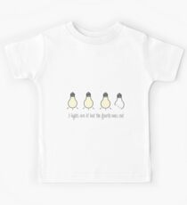 3 Lichter sind beleuchtet, aber ... Kinder T-Shirt