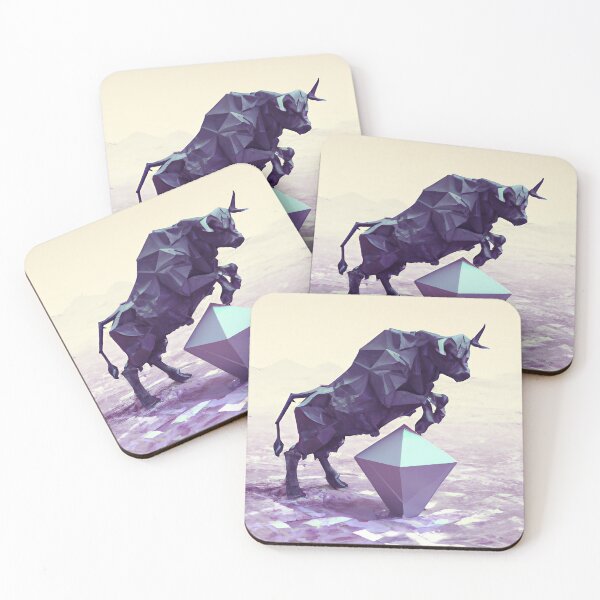 Item preview, Bitcoin Bull & Ethereum  designed and sold by LynchDesigned.