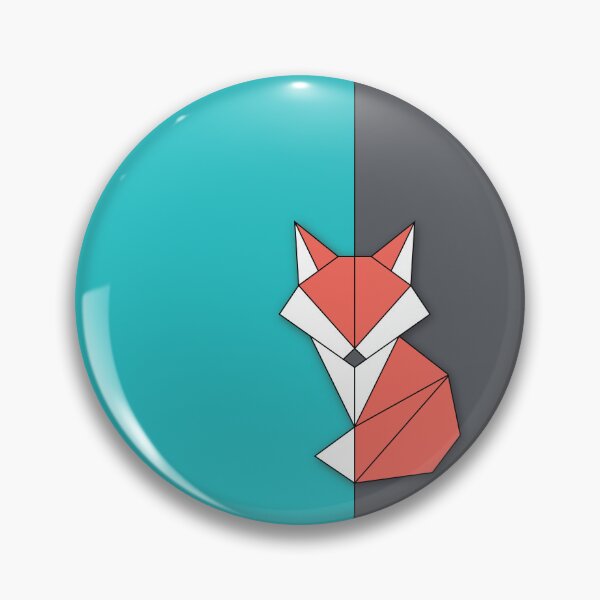 Item preview, Geometric Origami Fox Design designed and sold by NMattsonDesigns.