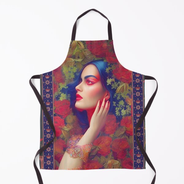 Item preview, Vintage Woman in Flowers designed and sold by ColdPhelps.