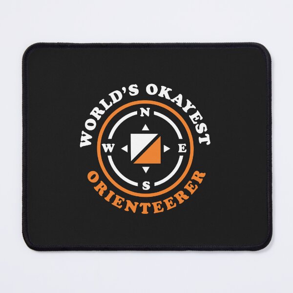 Item preview, Funny Orienteering Gift World's Okayest Orienteerer Compass designed and sold by yelly123.