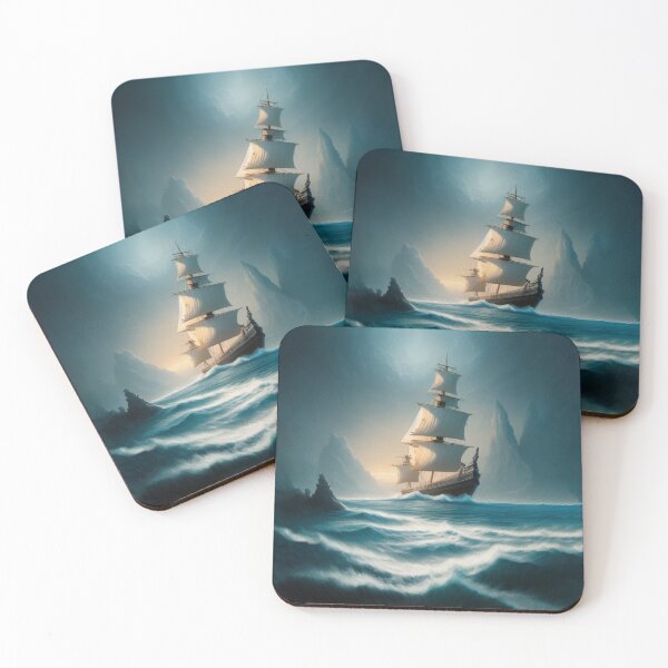 Item preview, Fantasy Seascape 4 designed and sold by Julia Rudens.