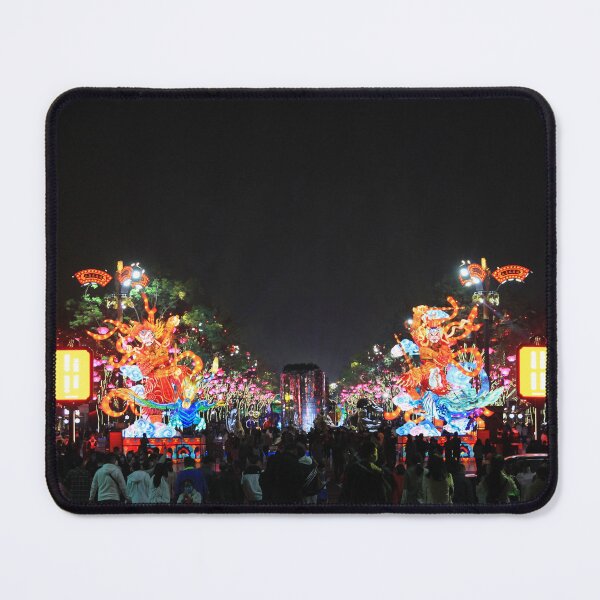 Artikelvorschau, Xi'an Crowd and Lanterns entworfen und verkauft von Thomas Halouva.