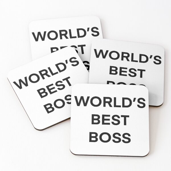 Item preview, World's Best Boss designed and sold by thebcarts.