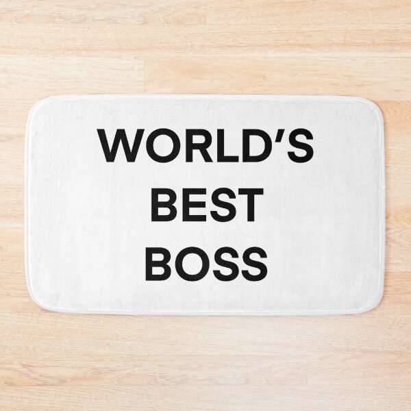 Item preview, World's Best Boss designed and sold by thebcarts.