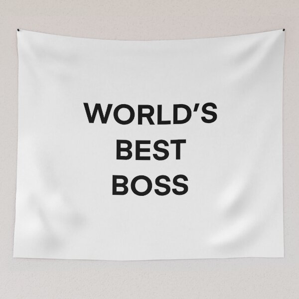 Item preview, World's Best Boss designed and sold by thebcarts.