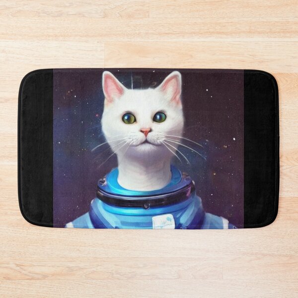 Item preview, Cute Adorable Astronaut Cat wearing a Spacesuit | Space u Portrait | Original digital art designed and sold by ArtworkbyEmmy.