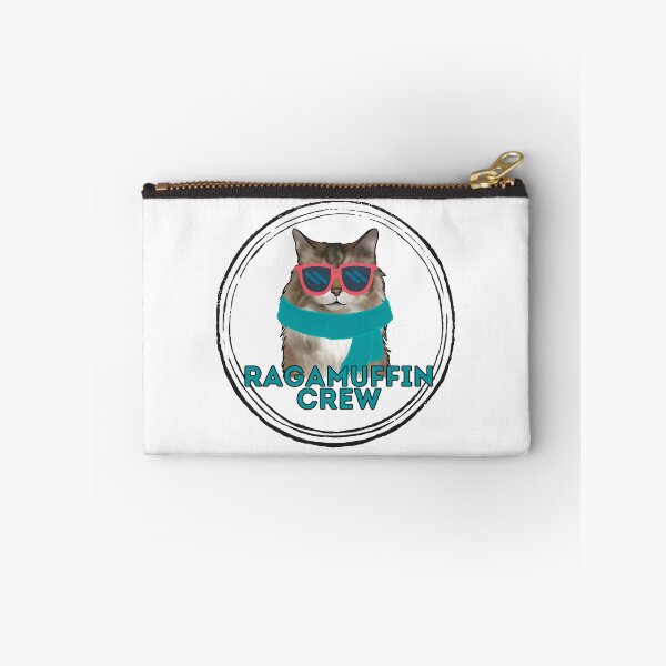 Item preview, Ragamuffin cat crew cool cat in sunglasses designed and sold by JoeyGraceCatCo.
