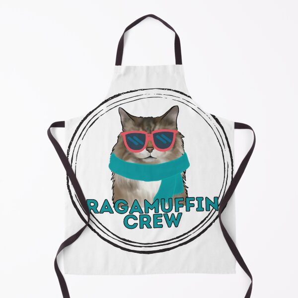 Item preview, Ragamuffin cat crew cool cat in sunglasses designed and sold by JoeyGraceCatCo.