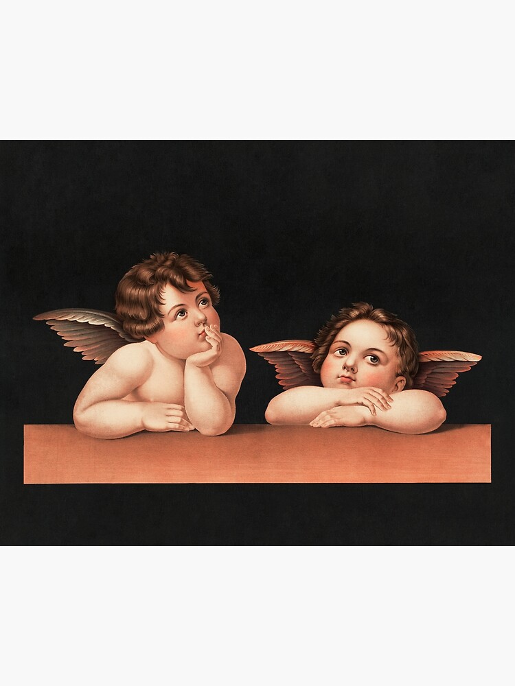【極希少】Cherub Angel cards for children【絶版】 Cherub on Cloud Vintage Color Postcards, Unposted Gallery