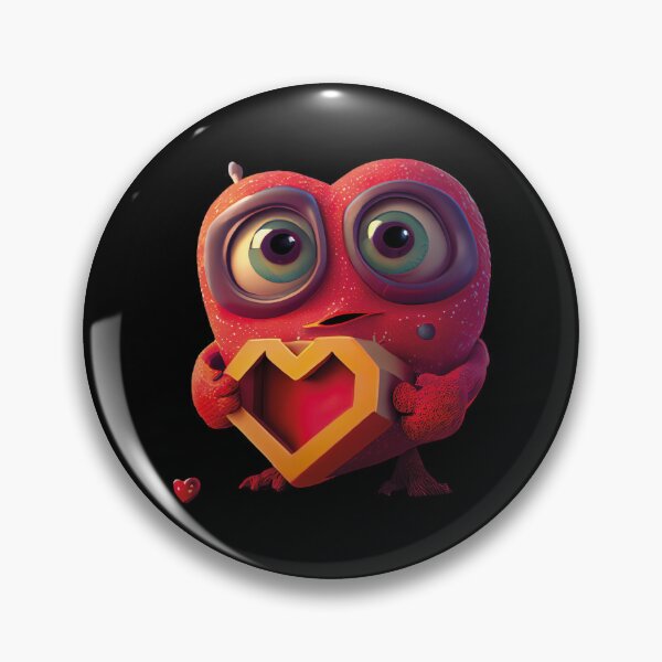 Item preview, Cute Monster with Heart Box designed and sold by Justin Haas.