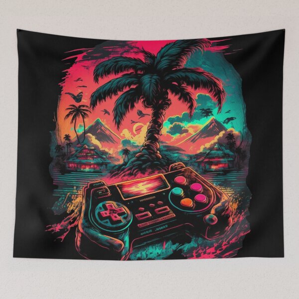 Item preview, 80's retro gamer designed and sold by Johnsdesigns1.