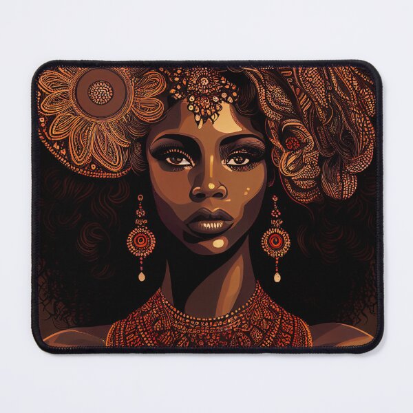 Item preview, Afrofuturism Art designed and sold by MidJourneymen.
