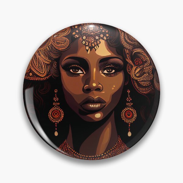 Item preview, Afrofuturism Art designed and sold by MidJourneymen.