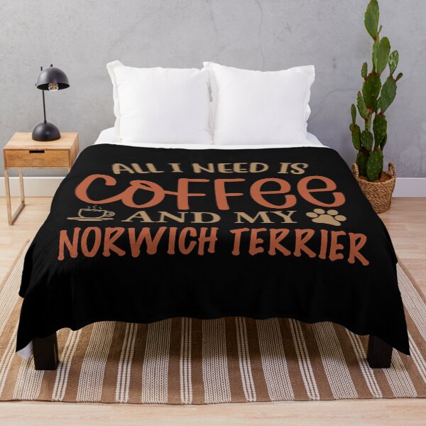 Item preview, All I Need is Coffee and My Norwich Terrier - Dog designed and sold by CJC Designs.