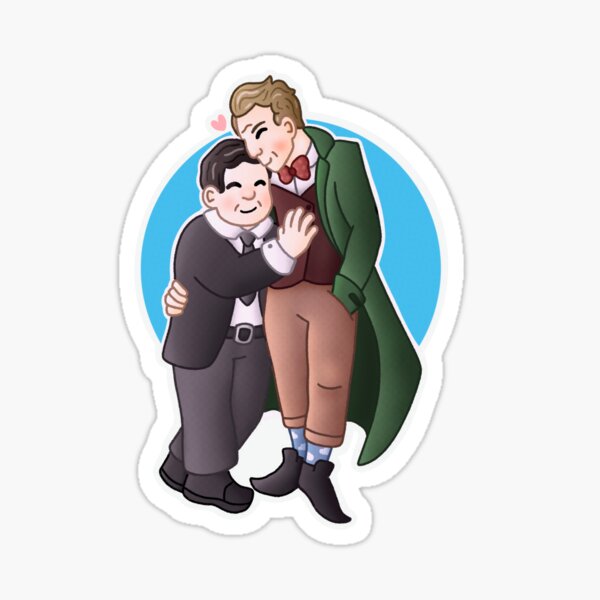 "Linus Baker & Arthur Parnassus" Sticker for Sale by NoodleSoupBoy