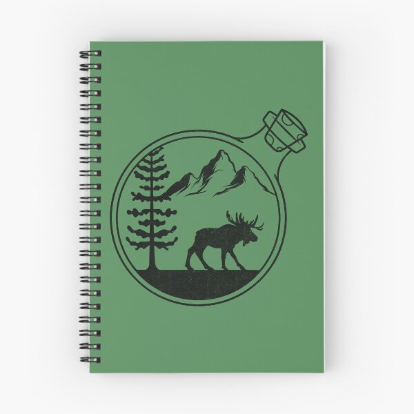 Item preview, Moose in a Bottle Vintage Classic designed and sold by seventeedesigns.