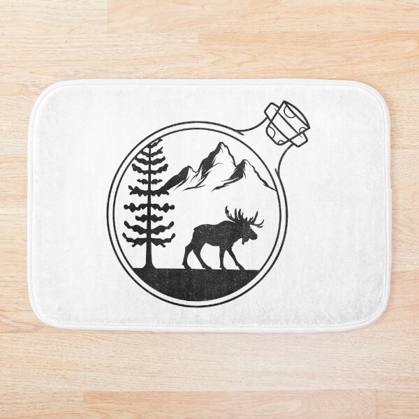 Item preview, Moose in a Bottle Vintage Classic designed and sold by seventeedesigns.