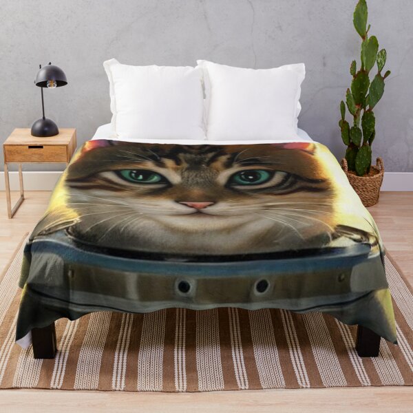 Item preview, Cute Adorable Astronaut Cat wearing a Spacesuit | Space Cat Portrait | Original digital art designed and sold by ArtworkbyEmmy.