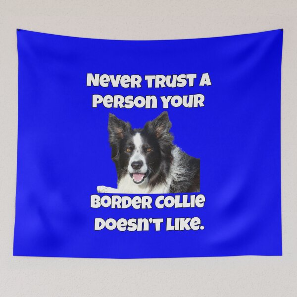 Item preview, Border Collie Dog Lovers Never Trust A Person Your Border Collie Doesn't Like designed and sold by fantasticdesign.