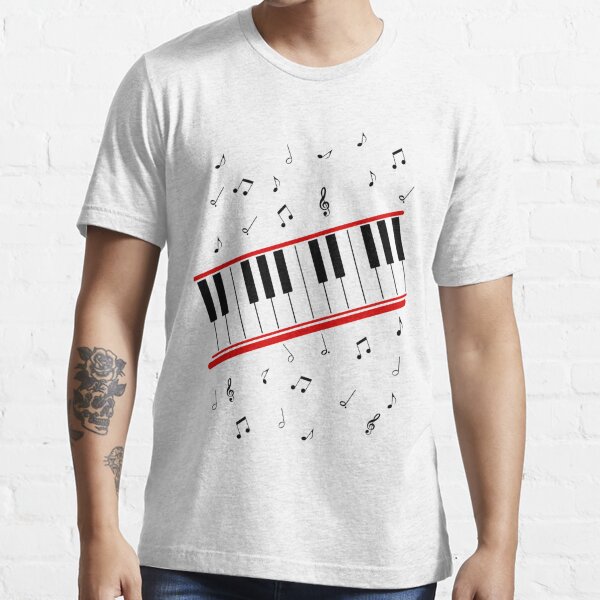 Ladies Piano Organic T-Shirt Music Worn by Michael Jackson Beat It  Instrument