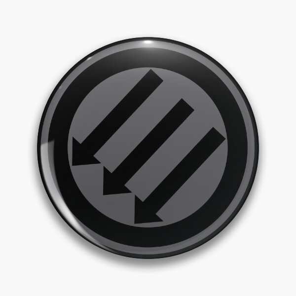 Item preview, Grey Iron Front Antifa Logo designed and sold by LeftistLessons.