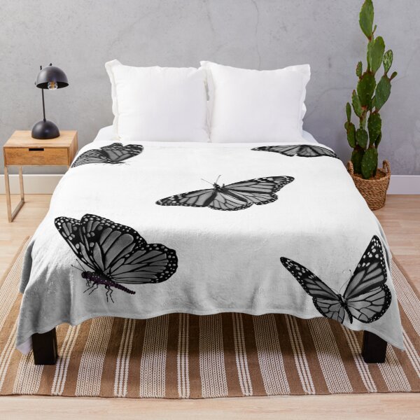 Item preview, Black And White Butterflies Sticker Pack designed and sold by casserolestan.