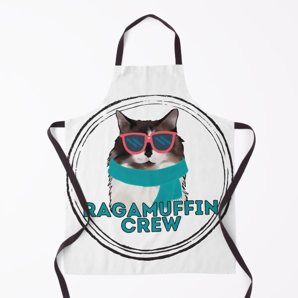 Item preview, Ragamuffin cat crew cool tuxedo cat in sunglasses designed and sold by JoeyGraceCatCo.