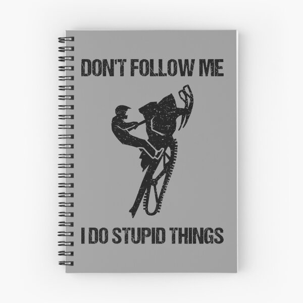 Item preview, Don't Follow Me I Do Stupid Things - Snowmobile X designed and sold by Lemon Pepper.