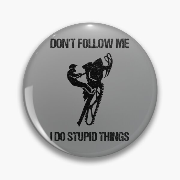 Item preview, Don't Follow Me I Do Stupid Things - Snowmobile X designed and sold by Lemon Pepper.
