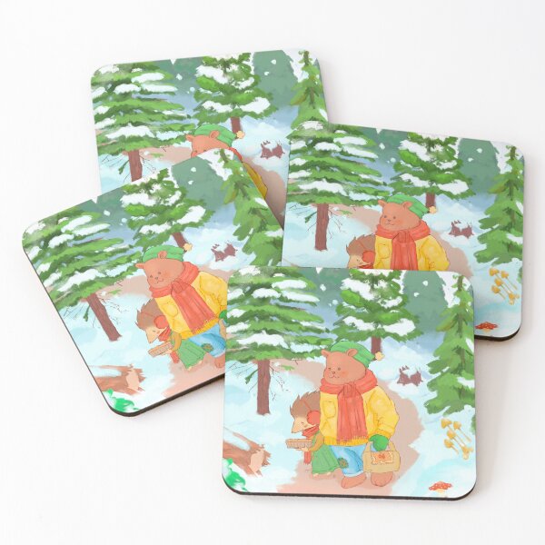 Item preview, Winter Walk through a Snowy Forest designed and sold by MauvaLeaf.