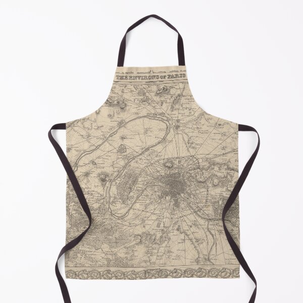 Item preview, Old map of Paris (1866) designed and sold by coolshitba.