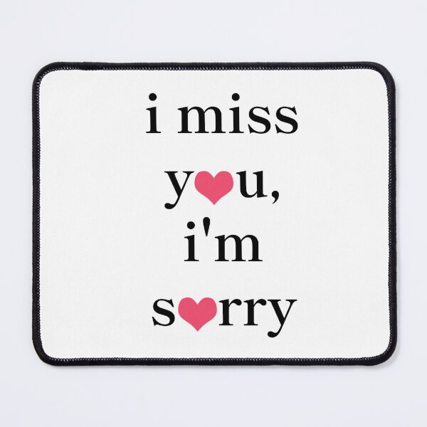 Item preview, i miss you im sorry hearts designed and sold by itsjinelle.