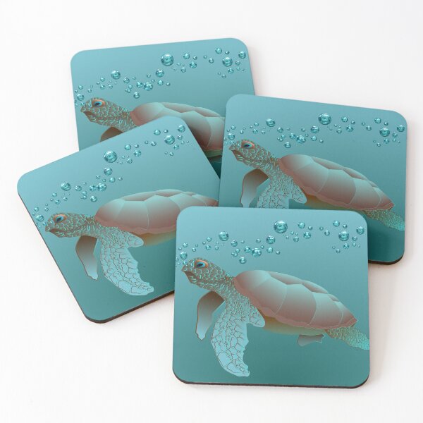 Item preview, Sea Turtle Blowing Bubbles designed and sold by Candie Witherspoon.