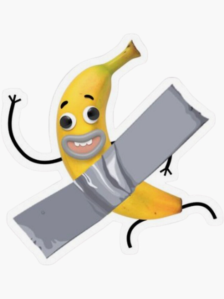 "Gumball banana " Sticker for Sale by FunkisDesignes Redbubble