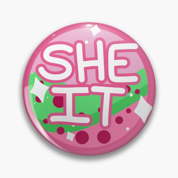 Item preview, she/it pink & green boba designed and sold by pridefrogprints.