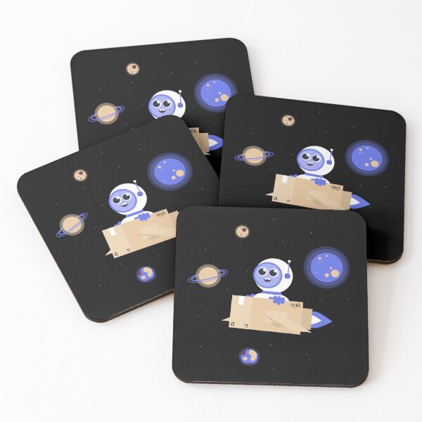 Item preview, Spaceman Cardboard Box designed and sold by nateheins.
