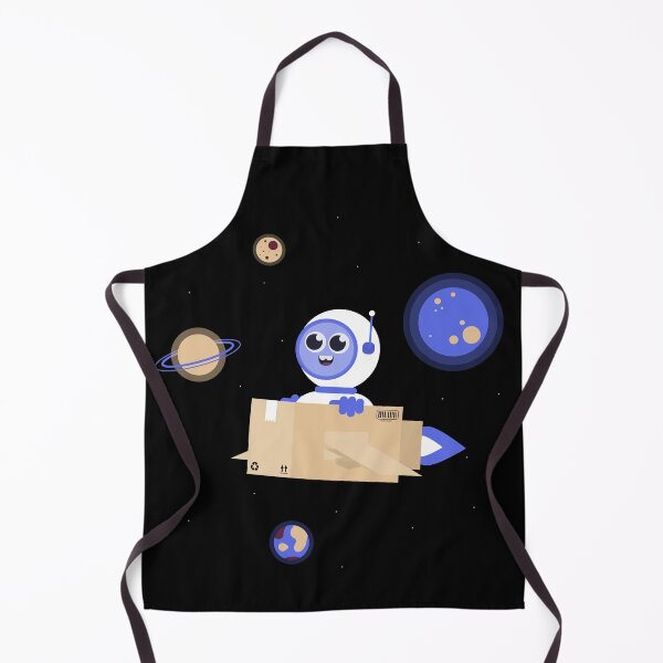 Item preview, Spaceman Cardboard Box designed and sold by nateheins.