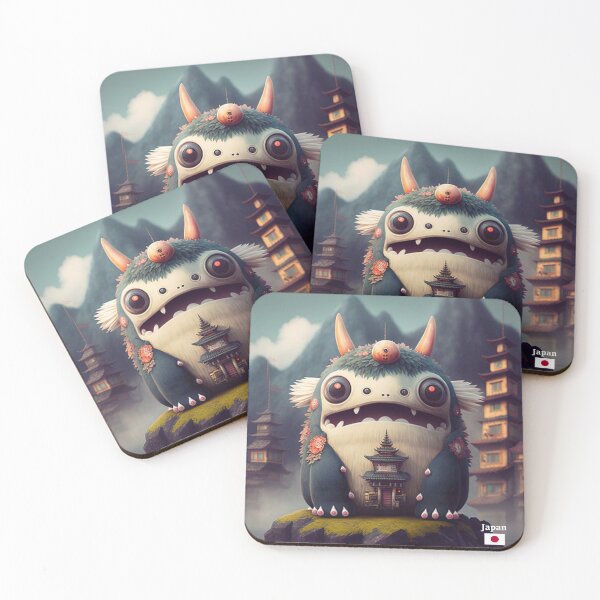Item preview, Japan as a cute monster  designed and sold by Consciousmess.