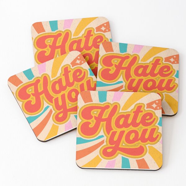 Item preview, Hate You Retro Vibes designed and sold by DreamSwiftly.