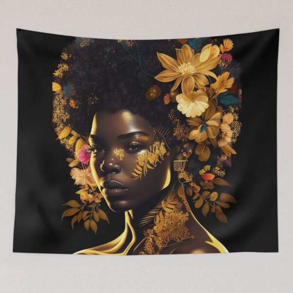 Item preview, Afrofuturism Art designed and sold by MidJourneymen.