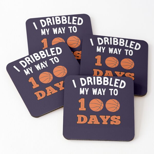 Item preview, I Dribbled My Way To 100 Days Basketball Student School designed and sold by Sarah38.