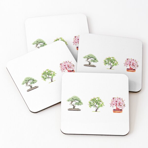 Item preview, 3 Bonsai Trees Set - Bonsai Tree designed and sold by piesdesignart.