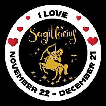 Sagittarius Zodiac Sign November 22 December 21 Art Board Print