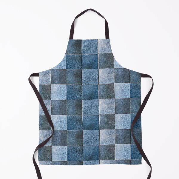 Item preview, Tiles pattern - shades of blue designed and sold by Simone Davino.