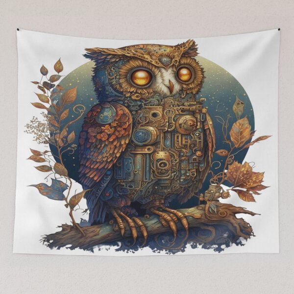 Item preview, Kawaii Steampunk owl designed and sold by MANGA Crusade.
