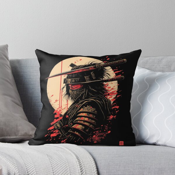 Item preview, Ninja Warrior Japanese Retro Art Katana Fight Soldier Arme  designed and sold by RetroZ0.