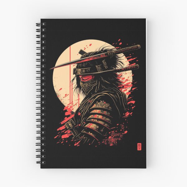 Item preview, Ninja Warrior Japanese Retro Art Katana Fight Soldier Arme  designed and sold by RetroZ0.